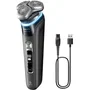 Philips Afeitadora XP9200/30 i9000 Prestige con Tecnología SkinIQ, Wet & Dry, Carga Rápida, Cabezal Flexible 360°, Incluye 4 Accesorios